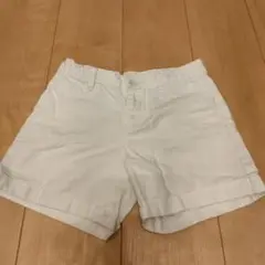 ホワイト ショートパンツ　120