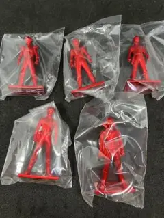 スーパー戦隊フィギュア付きチョコスナック　ミニフィギュアのみ
