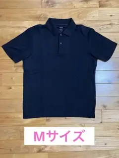 UNIQLO エアリズムコットンカノコポロシャツ M 2枚セット ブラック