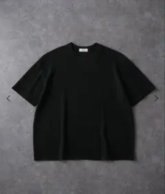 リラックスルーズベーシックワッフルカットソー
