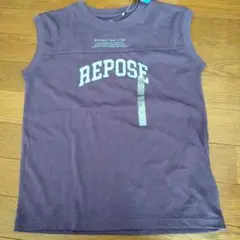REPOSE ノースリーブタンクトップ 140サイズ