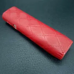 ■アイコス イルマ i ワン ケース iqos iluma one用 縫目 赤Q