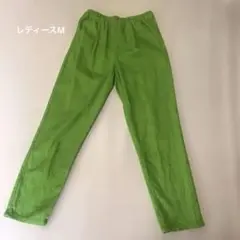 レディース【カジュアルグリーン パンツ Mサイズ】
