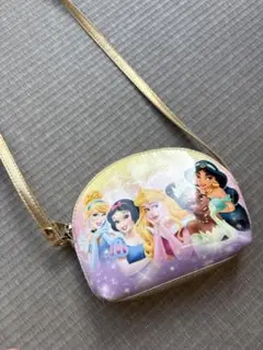 ディズニープリンセス ショルダーバッグ ゴールド