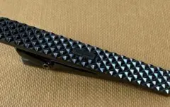 Ferragamo 【フェラガモ】ブラックダイヤモンドパターンネクタイピン