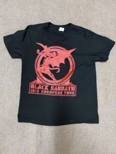 【公式】ブラックサバス 1975 ヨーロッパツアー Tシャツ