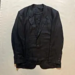 Y’s for men　リネンジャケット　麻　ブラック