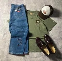 USA製 U.S.ARMY ミリタリー 古着 c-boy style