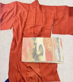 色無地着物と帯セット