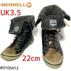 メレル ハイカットスニーカー UK3.5 22cm