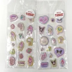 ぷくっとシール サンリオキャラクターズ Netflix マイメロ シール交換