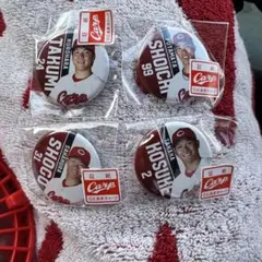 広島東洋カープ 選手バッジセット