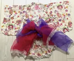 ribbon couleur♡手毬×花柄レース付きセパレート浴衣110