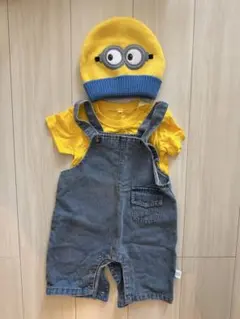ミニオンコスプレ　usj 子供用　80cm