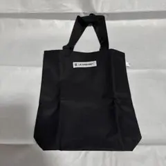 LE CREUSET オリジナル　ショルダー　トート　ブラック 新品未使用