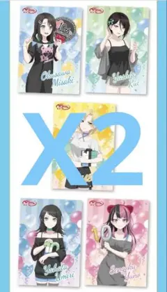 バンドリ10周年クリアファイル ファミマ