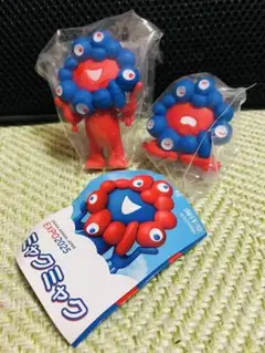 大阪万博 ミャクミャク２種 ガチャガチャ 海洋堂　立ち姿　寝ころび