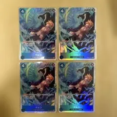 ワンピースカード　マルコSR4枚セット