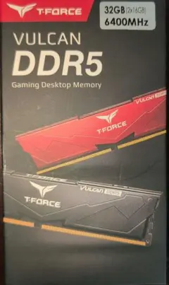 TEAM T-FORCE VULCAN DDR5 32GB (2x16GB)