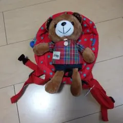 【未使用】迷子防止ハーネス付　くまさんリュック