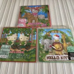 キティご当地ミニタオル　新品未開封品3枚