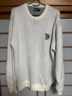 NEW YORK BURST 長袖セーター クリーム色
