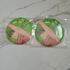 黒バス　緑間　缶バッジ