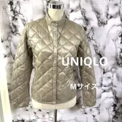 美品❣️UNIQLOウルトラダウンジャケット❣️ベージュMサイズ