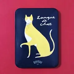 【空き缶のみ】 洋菓子 RIVIÈRE リビエール ラングドシャ 猫