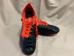 【値下交渉可：送料込】 PUMA ONE HG 28cm ブラック×オレンジ系
