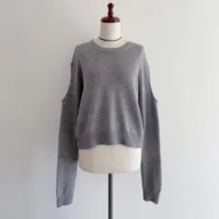 ALEXAXDER McQUEEN アレキサンダーマックイーン カットオフニット