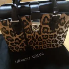 値下げ GIORGIO ARMANI レオパード バック