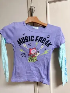 ANGEL BLUE ミュージックフリーク Tシャツ S