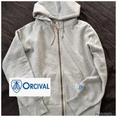 オーシバル ORCIVAL ダブルジップ パーカー スウェット