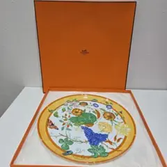 エルメス フルーツ花デザイン トレイ