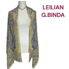 レリアン G.BINDA★美品★大判ストール★ショール★ペイズリー レリアン G.BINDA☆美品☆大判ストール☆ショール☆ペイズリー