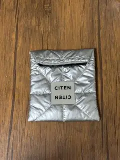 CITEN ポーチ　シルバー　パデッドポーチ　Mサイズ