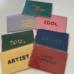 BTS IDOL カード7種セット