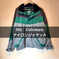 90s Coleman コールマン ナイロンジャケット Lサイズ