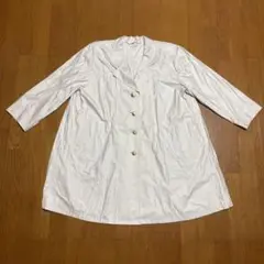 美品!ビッグシルエット!Leilian レリアン 薄手ステンカラーコート 日本製