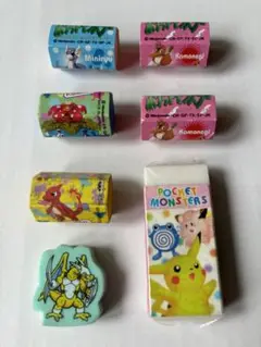 ポケモン　消しゴム 非売品 7個