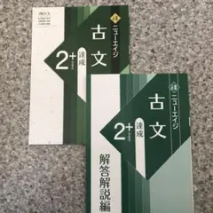 ニューエイジ古文 2+達成 編新品セット
