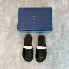 MAISON U AIR SLIDER SANDAL BLACK サンダル