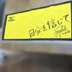 Mizuno NMB48 山本彩　コラボタオル