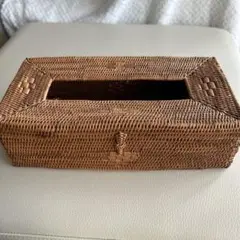 天然素材ティッシュボックス