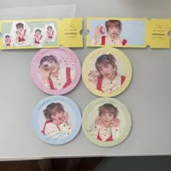 佐々木莉佳子　コラボカフェ　コースター　入場特典