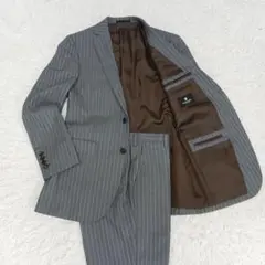 ✨良品✨ブラックレーベルクレストブリッジ　スーツ　ウール　ストライプ　36R