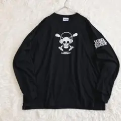 ONEPIECE ×佐久間宣行のANN0 コラボ ロンＴ 長袖Tシャツ ブラック