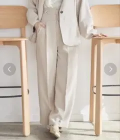 ジャケット　M　yumi ランタンスリーブ INTER FACTORY ベージュ ジャケット M yumi ランタンスリーブ INTER FACTORY ベージュ