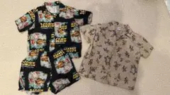【3着セット】ディズニーセットアップ、シャツ110値下げcm